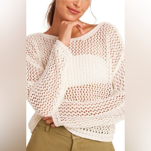 BELLA DAHL KNIT TOP- oversized - Picture 2 of 7